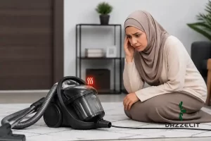 چرا جاروبرقی داغ می کند