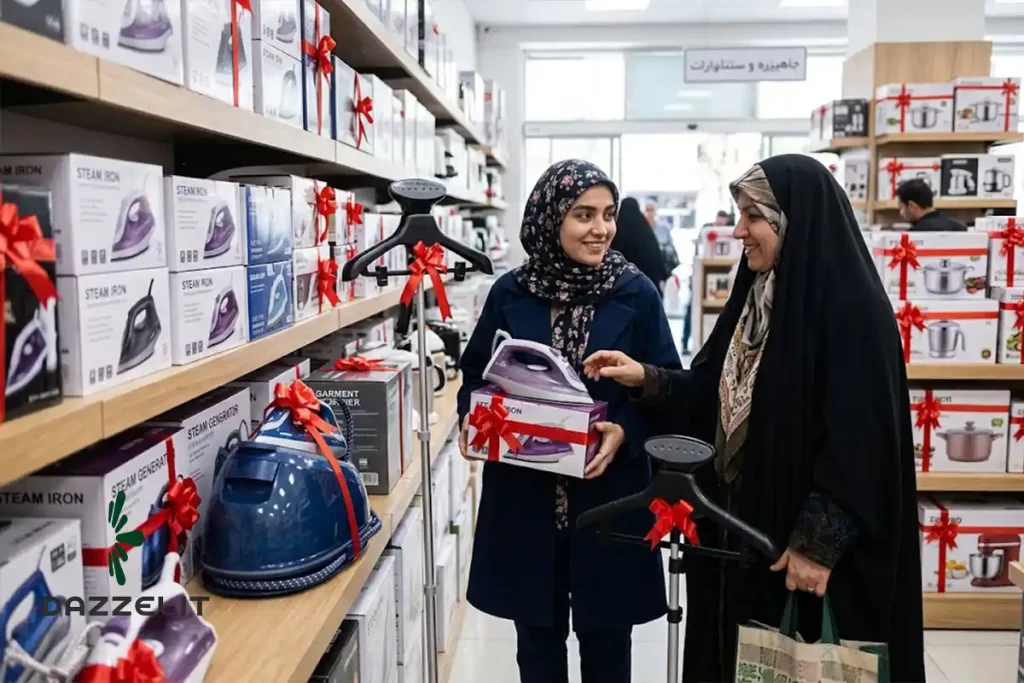 بهترین اتو بخار برای جهیزیه