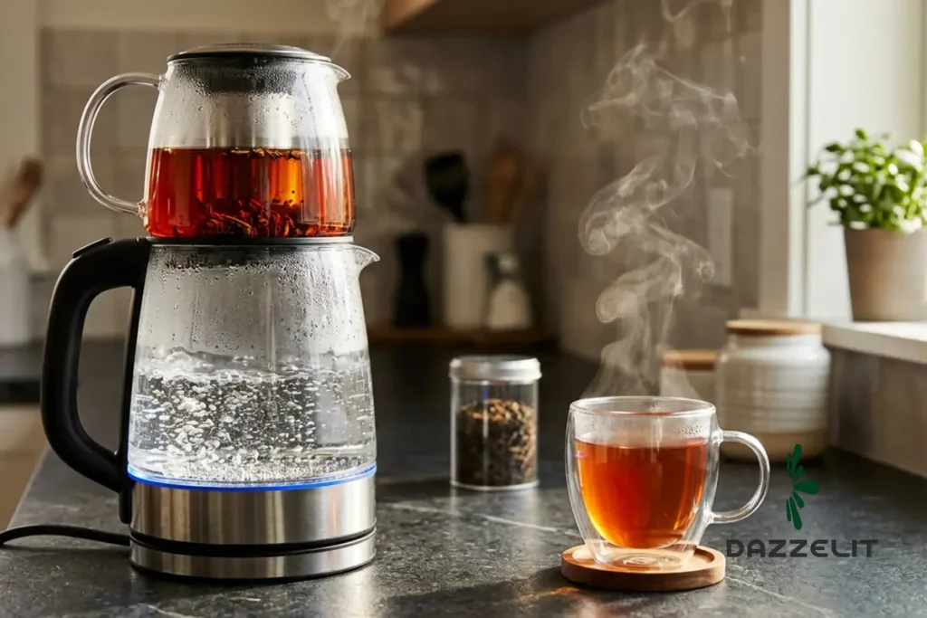 درست کردن چای با چایساز